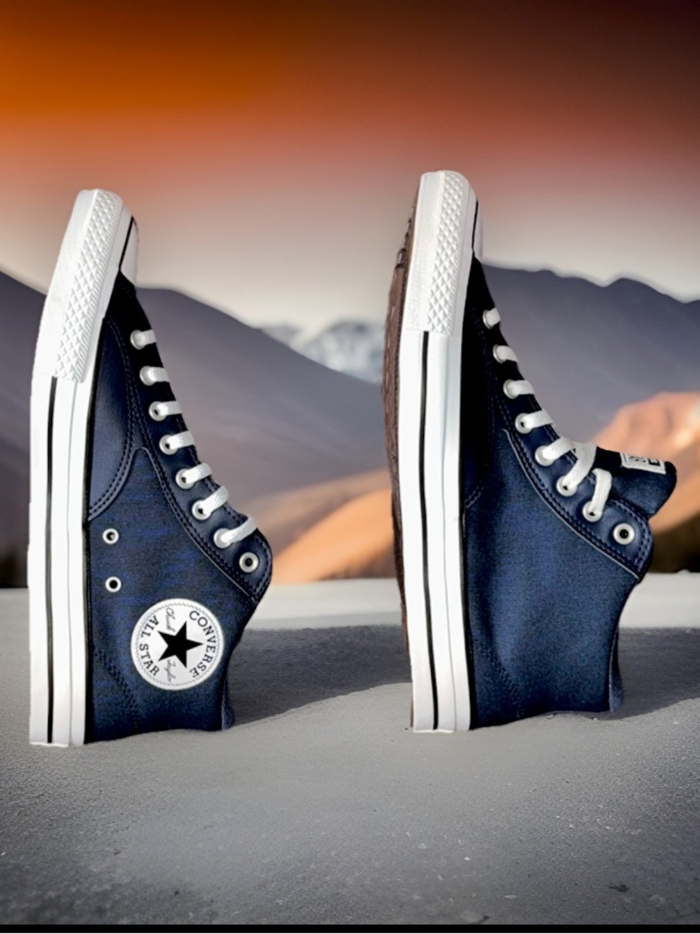 Converse Chuck Taylor All Star Malden Street Mid Sneaker A11706F Men’s Navy NIB - Picture 11 of 15